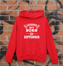 Load image into Gallery viewer, Legends are born in september Unisex Hoodie for Men/Women-Red-Ektarfa.online
