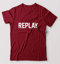 Load image into Gallery viewer, Replay T-Shirt for Men-Maroon-Ektarfa.online
