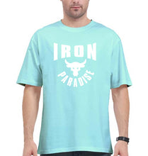 Load image into Gallery viewer, Iron Paradise Oversized T-Shirt for Men-Mint-Ektarfa.online
