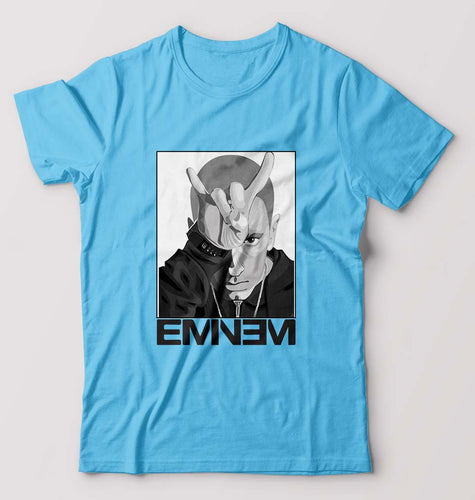 EMINEM T-Shirt for Men-Light Blue-Ektarfa.online