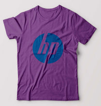 Load image into Gallery viewer, Hewlett-Packard(HP) T-Shirt for Men-S(38 Inches)-Purple-Ektarfa.online

