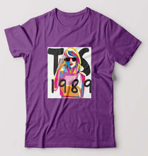 Load image into Gallery viewer, Taylor Swift T-Shirt for Men-S(38 Inches)-Purple-Ektarfa.online
