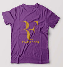 Load image into Gallery viewer, Roger Federer T-Shirt for Men-S(38 Inches)-Purple-Ektarfa.online
