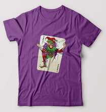Load image into Gallery viewer, Joker T-Shirt for Men-S(38 Inches)-Purple-Ektarfa.online
