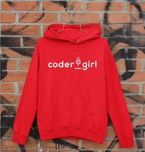 Load image into Gallery viewer, Coder Girl Unisex Hoodie for Men/Women-Red-Ektarfa.online
