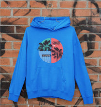 Load image into Gallery viewer, Sunset California Unisex Hoodie for Men/Women-S(40 Inches)-Royal Blue-Ektarfa.online
