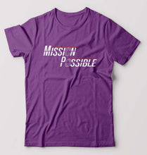 Load image into Gallery viewer, Mission Possible T-Shirt for Men-Purple-Ektarfa.online
