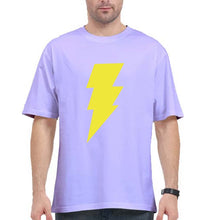 Load image into Gallery viewer, Black Adam Oversized T-Shirt for Men-Lavender-Ektarfa.online
