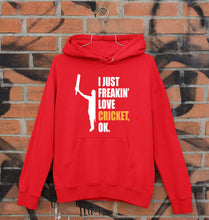 Load image into Gallery viewer, Love Cricket Unisex Hoodie for Men/Women-Red-Ektarfa.online
