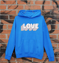 Load image into Gallery viewer, Love Unisex Hoodie for Men/Women-S(40 Inches)-Royal Blue-Ektarfa.online
