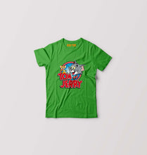 Load image into Gallery viewer, Tom &amp; Jerry Kids T-Shirt for Boy/Girl-Flag Green-Ektarfa.online
