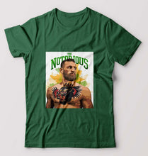 Load image into Gallery viewer, Conor McGregor UFC MMA T-Shirt for Men-Bottle Green-Ektarfa.online
