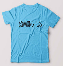 Load image into Gallery viewer, Among Us T-Shirt for Men-S(38 Inches)-Light Blue-Ektarfa.online
