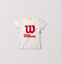 Load image into Gallery viewer, Wilson Kids T-Shirt for Boy/Girl-White-Ektarfa.online
