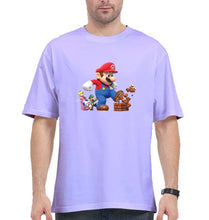 Load image into Gallery viewer, Mario Oversized T-Shirt for Men-Lavender-Ektarfa.online
