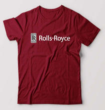 Load image into Gallery viewer, Rolls Royce T-Shirt for Men-Maroon-Ektarfa.online
