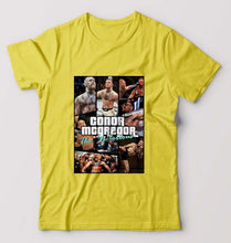 Load image into Gallery viewer, Conor McGregor UFC T-Shirt for Men-Yellow-Ektarfa.online
