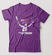 Load image into Gallery viewer, Rohit Sharma T-Shirt for Men-Purple-Ektarfa.online
