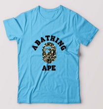 Load image into Gallery viewer, A Bathing Ape T-Shirt for Men-S(38 Inches)-Light Blue-Ektarfa.online
