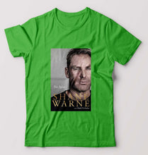 Load image into Gallery viewer, Shane Warne T-Shirt for Men-S(38 Inches)-flag green-Ektarfa.online
