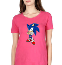 Load image into Gallery viewer, Sonic T-Shirt for Women-Pink-Ektarfa.online
