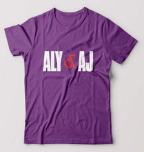 Load image into Gallery viewer, Aly &amp; AJ T-Shirt for Men-Purple-Ektarfa.online

