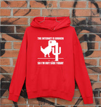 Load image into Gallery viewer, Internet Unisex Hoodie for Men/Women-Red-Ektarfa.online
