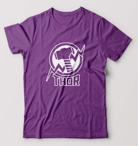 Thor Superhero T-Shirt for Men-Purple-Ektarfa.online