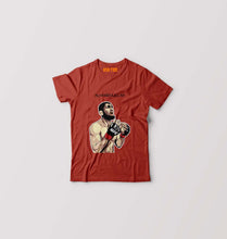 Load image into Gallery viewer, Khabib Nurmagomedov Kids T-Shirt for Boy/Girl-0-1 Year(20 Inches)-Brick Red-Ektarfa.online
