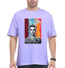 Load image into Gallery viewer, Justin Bieber Oversized T-Shirt for Men-Lavender-Ektarfa.online
