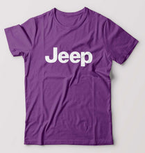 Load image into Gallery viewer, Jeep T-Shirt for Men-S(38 Inches)-Purple-Ektarfa.online
