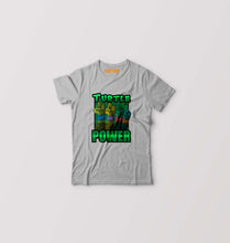 Load image into Gallery viewer, Ninja Turtles TMNT Kids T-Shirt for Boy/Girl-Grey-Ektarfa.online
