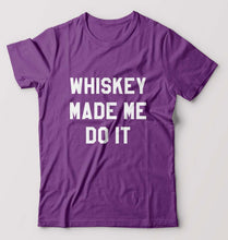 Load image into Gallery viewer, Whiskey T-Shirt for Men-Purple-Ektarfa.online
