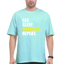 Load image into Gallery viewer, Snooker Oversized T-Shirt for Men-Mint-Ektarfa.online
