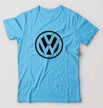 Load image into Gallery viewer, volkswagen T-Shirt for Men-S(38 Inches)-Light Blue-Ektarfa.online
