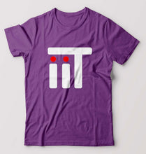 Load image into Gallery viewer, IIT T-Shirt for Men-S(38 Inches)-Purple-Ektarfa.online
