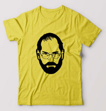 Load image into Gallery viewer, Steve Jobs T-Shirt for Men-Yellow-Ektarfa.online
