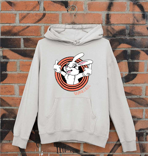 Domrebel Bunny Unisex Hoodie for Men/Women-Grey Melange-Ektarfa.online
