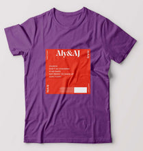 Load image into Gallery viewer, Aly &amp; AJ T-Shirt for Men-Purple-Ektarfa.online
