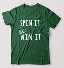 Load image into Gallery viewer, Table Tennie (TT) T-Shirt for Men-Bottle Green-Ektarfa.online
