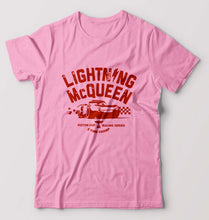 Load image into Gallery viewer, Lightning McQueen T-Shirt for Men-Light Baby Pink-Ektarfa.online
