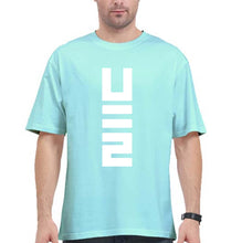 Load image into Gallery viewer, U2 Oversized T-Shirt for Men-Mint-Ektarfa.online
