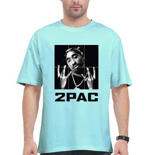 Load image into Gallery viewer, Tupac 2Pac Oversized T-Shirt for Men-Mint-Ektarfa.online
