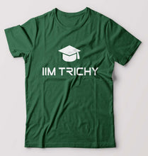 Load image into Gallery viewer, IIM Trichy T-Shirt for Men-S(38 Inches)-Bottle Green-Ektarfa.online
