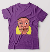 Load image into Gallery viewer, Khaby Lame T-Shirt for Men-S(38 Inches)-Purple-Ektarfa.online
