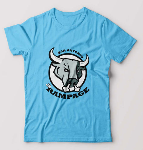Rampage T-Shirt for Men-Light Blue-Ektarfa.online