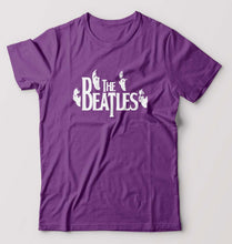 Load image into Gallery viewer, The Beatles T-Shirt for Men-S(38 Inches)-Purple-Ektarfa.online
