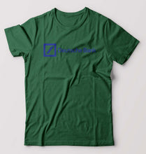 Load image into Gallery viewer, Deutsche Bank T-Shirt for Men-S(38 Inches)-Dark Green-Ektarfa.online
