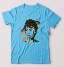 Load image into Gallery viewer, Bruce Lee T-Shirt for Men-Light Blue-Ektarfa.online
