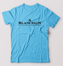 Load image into Gallery viewer, Blancpain T-Shirt for Men-S(38 Inches)-Light Blue-Ektarfa.online
